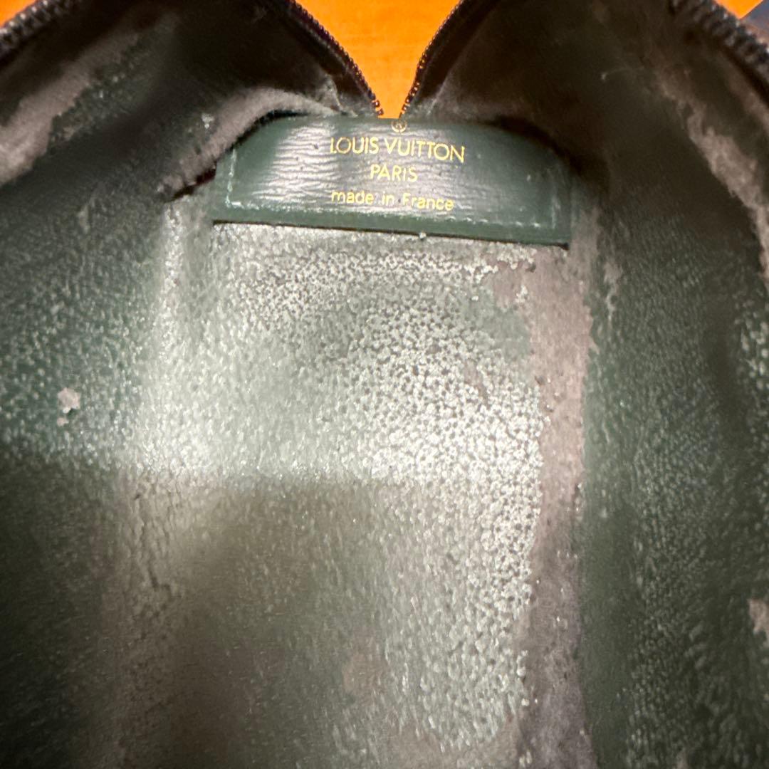 ★希少グリーン系★Louis Vuitton レザー 筆箱★ペンケース