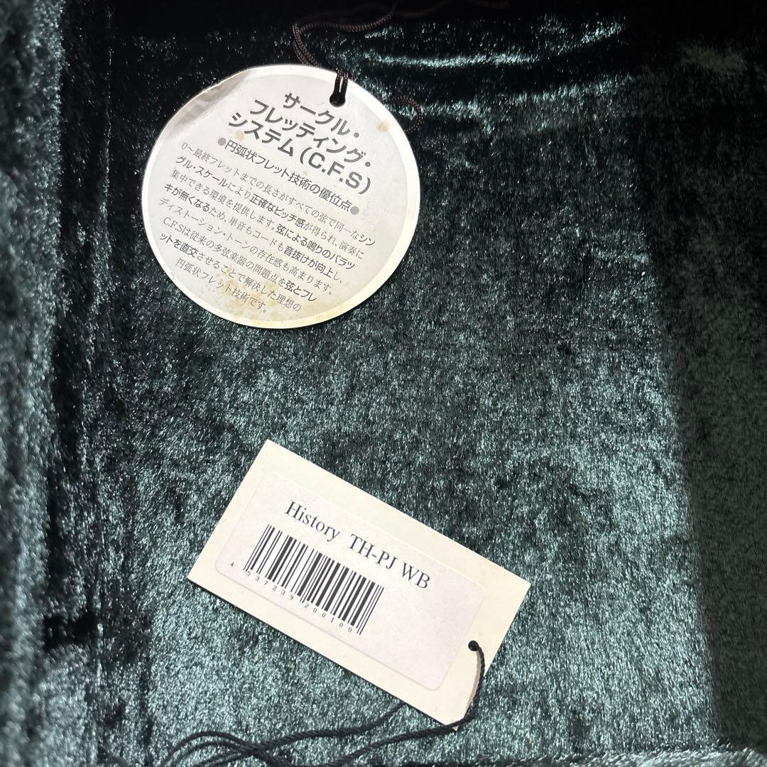 ヒストリー　プレベ　TH-PJ WB フジゲン