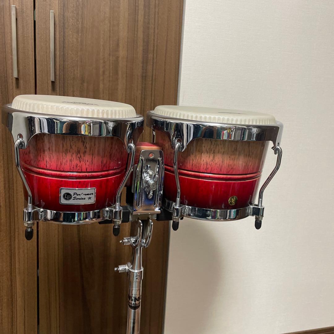 Remoヘッド交換済LP ボンゴ スタンド付き 超美品‼️