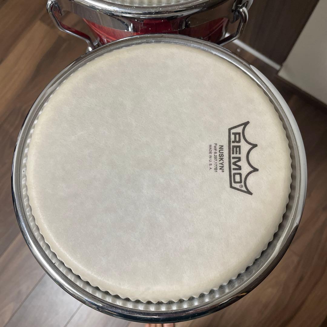 Remoヘッド交換済LP ボンゴ スタンド付き 超美品‼️