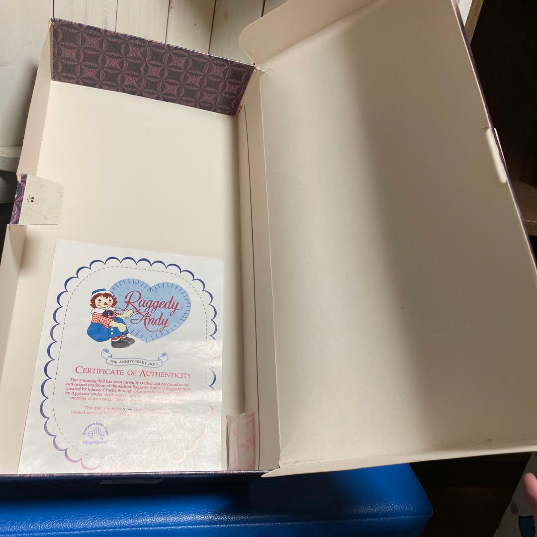 ㊾ラガディアン＆アンディ　75thアニバーサリードール　アプローズ社　激レア