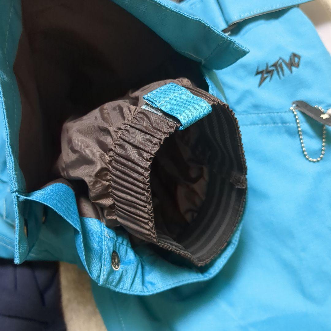 【最終処分1/31迄】美品SSTIVO スノーボードパンツ　MENS 青　S