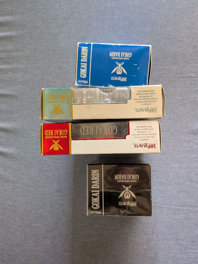 S.H.Figuartsゴーカイジャー レッド·ブルー 初回限定2個付きセット