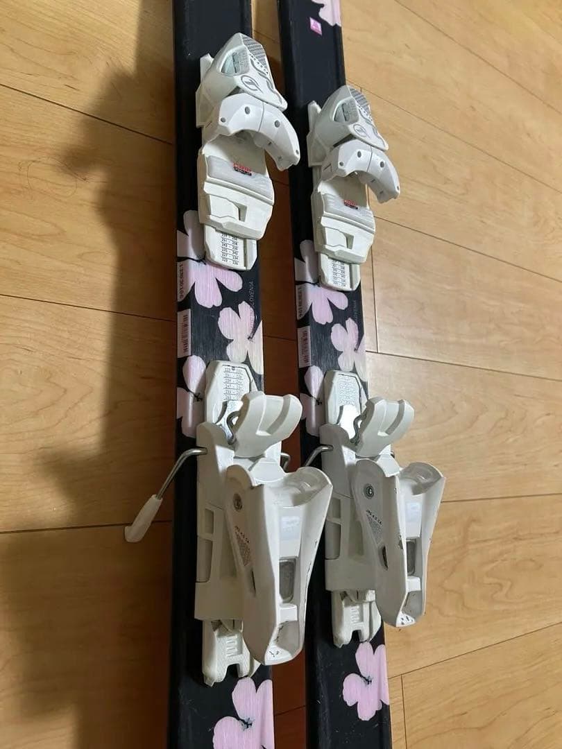 STREULE シュトロイレ スキー板 ジュニア130 ビンディング、ケース付き