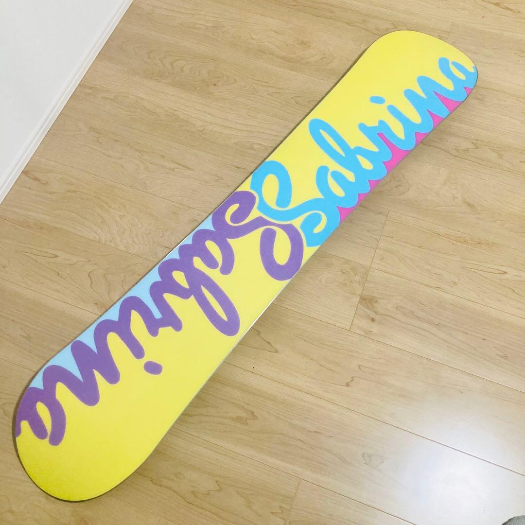 【匿名配送】★良品★SABRINA 141㎝ × ビンディングsize S