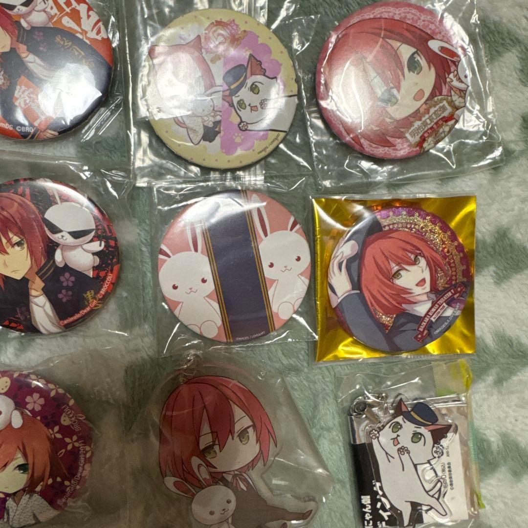 明治東亰恋伽 めいこい 泉鏡花 アクキー 缶バッジ アクリルキーホルダー