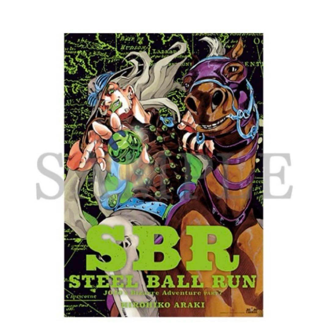 ジョジョキャラバン　B2ポスター　A B スティールボールラン