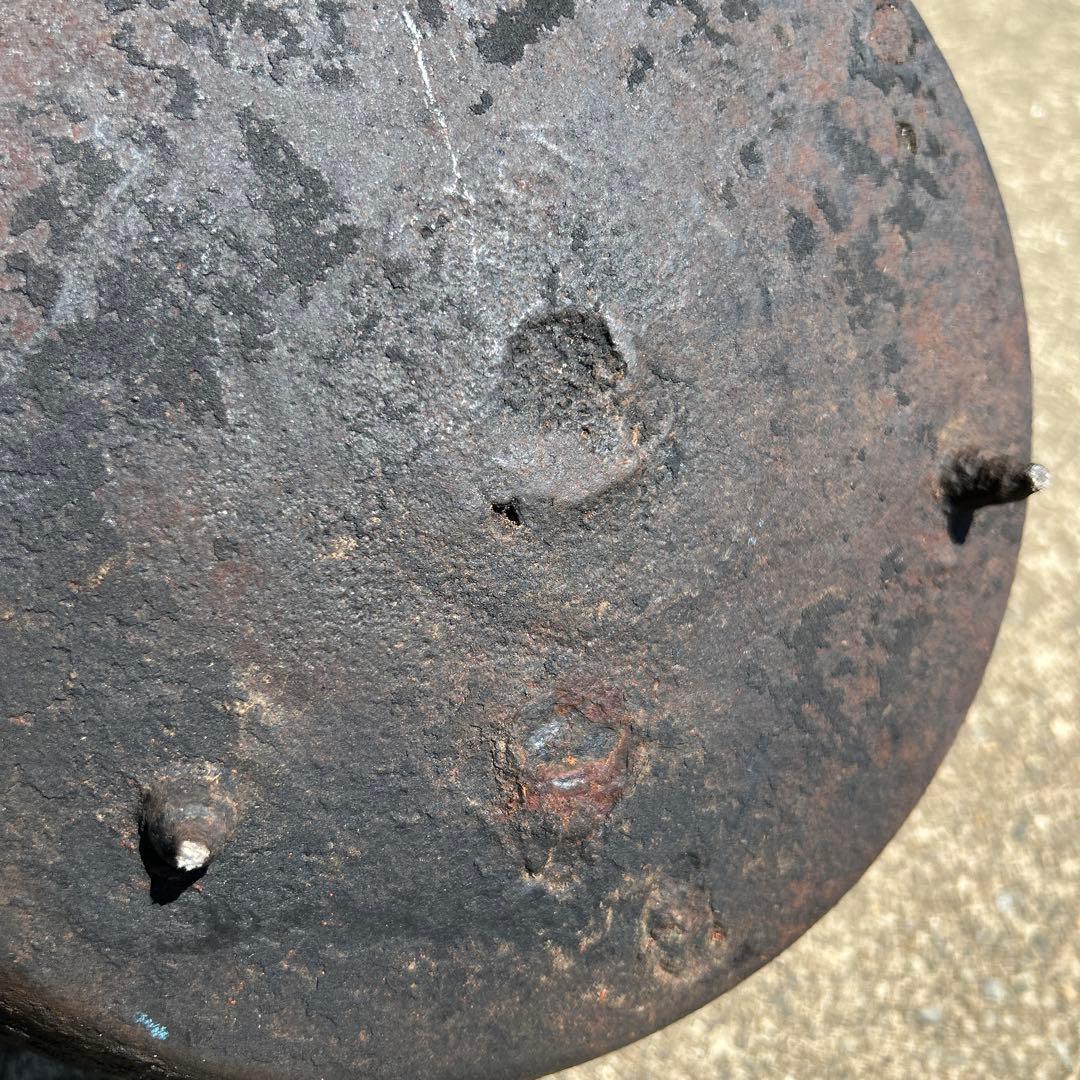 巨大　鉄瓶　オブジェ　昭和レトロ　水漏れ有り　15日まで値引き