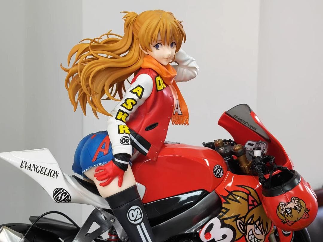 新世紀エヴァンゲリオン 惣流・アスカ・ラングレー 樹脂 彫刻 フィギュア