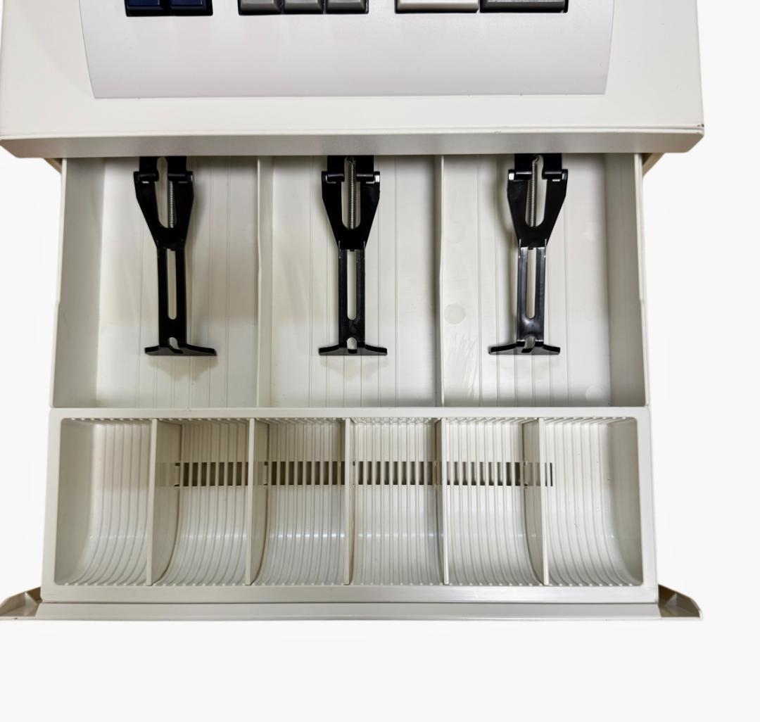 【美品】CLOVER クローバー 電子レジスター N100LC ホワイト