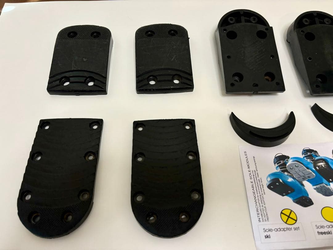 UPZブーツ SKI ADAPTER+MOON PARTS 定価¥18,212