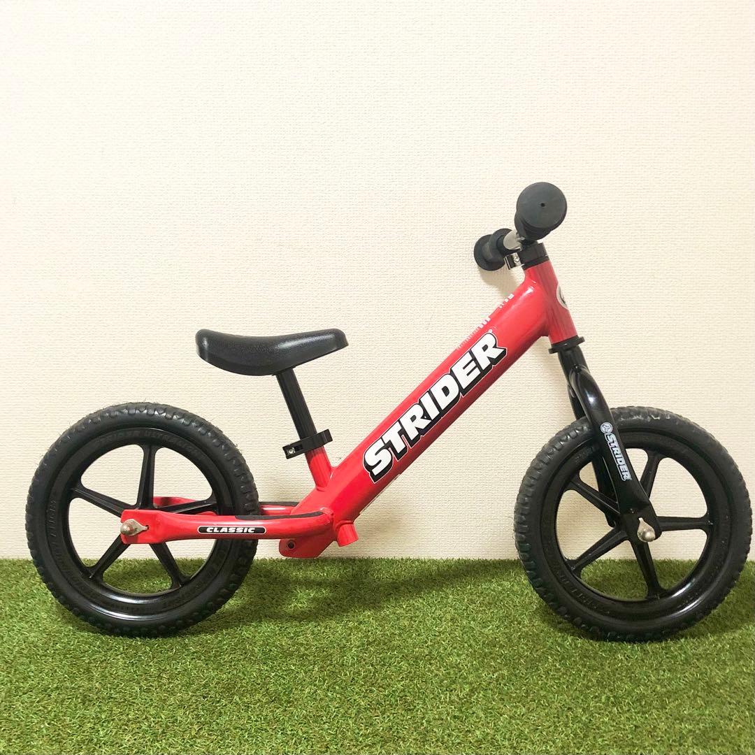美品☆STRIDER 12インチ ストライダー　バランスバイク 赤
