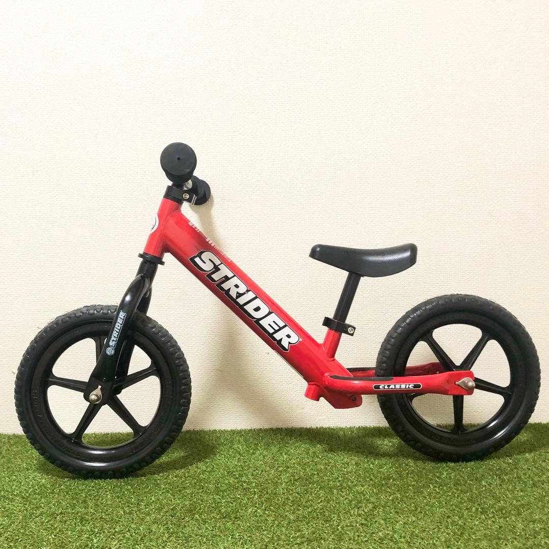 美品☆STRIDER 12インチ ストライダー　バランスバイク 赤