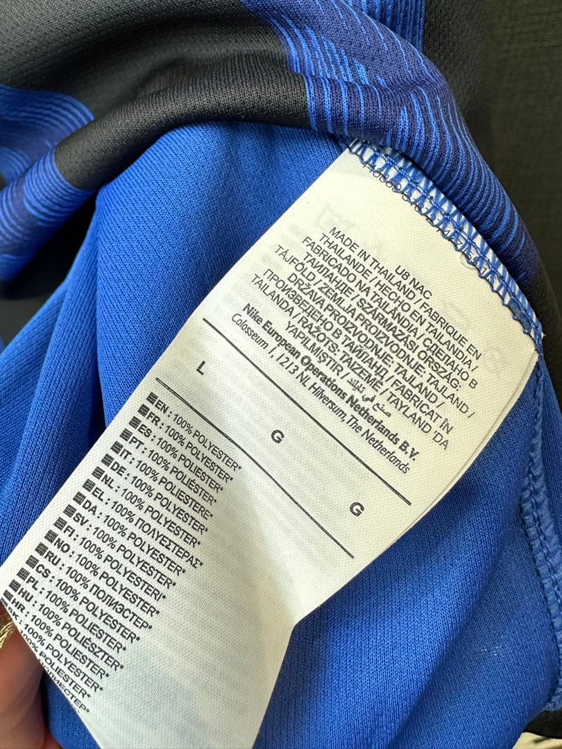 Nike インテル・ミラン DRI-FIT シャツ L