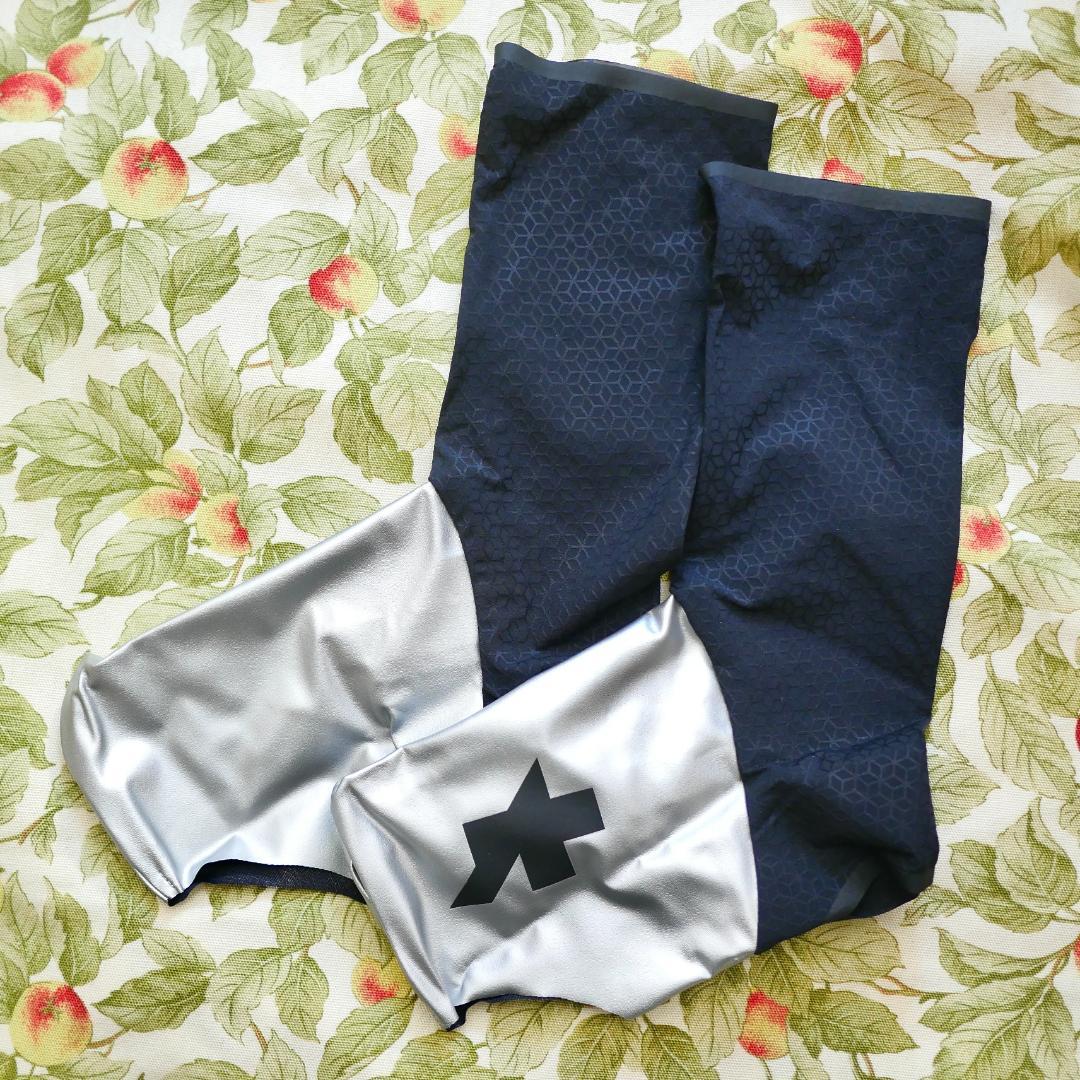 選手支給品 クベカアソス エアロシューズカバー Equipe RS ASSOS