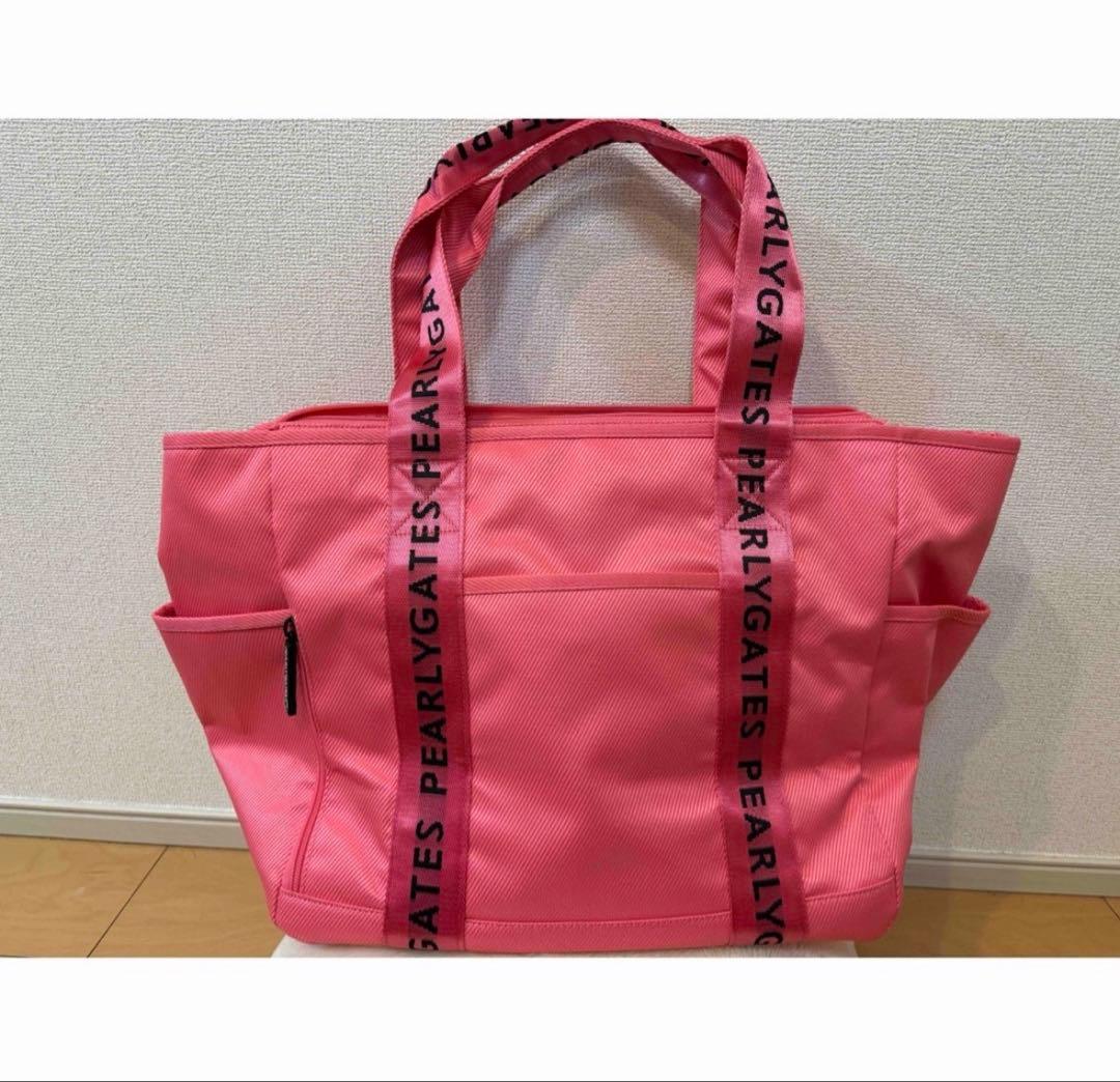 新品未使用　パーリーゲイツ ロッカーバッグ　ピンク