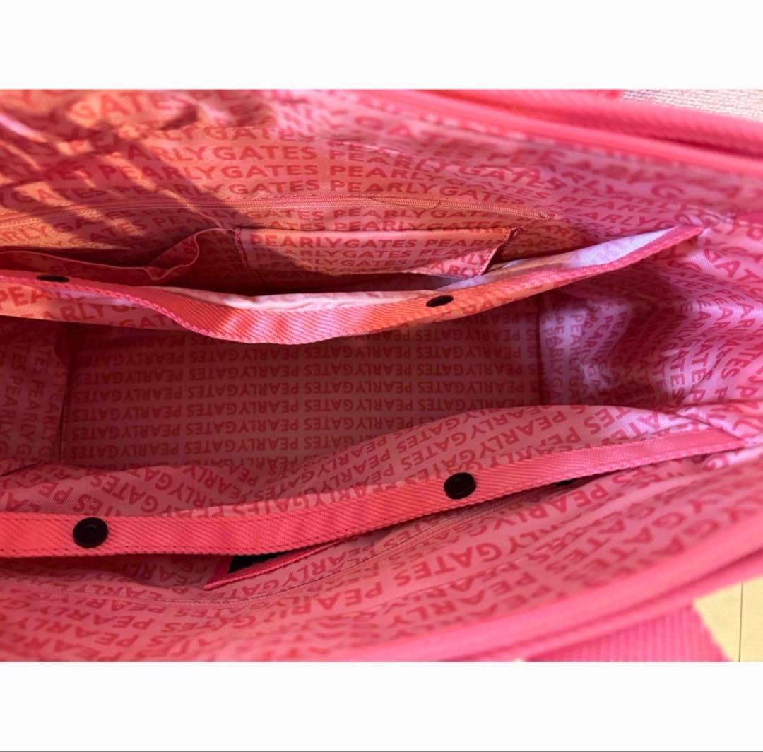 新品未使用　パーリーゲイツ ロッカーバッグ　ピンク