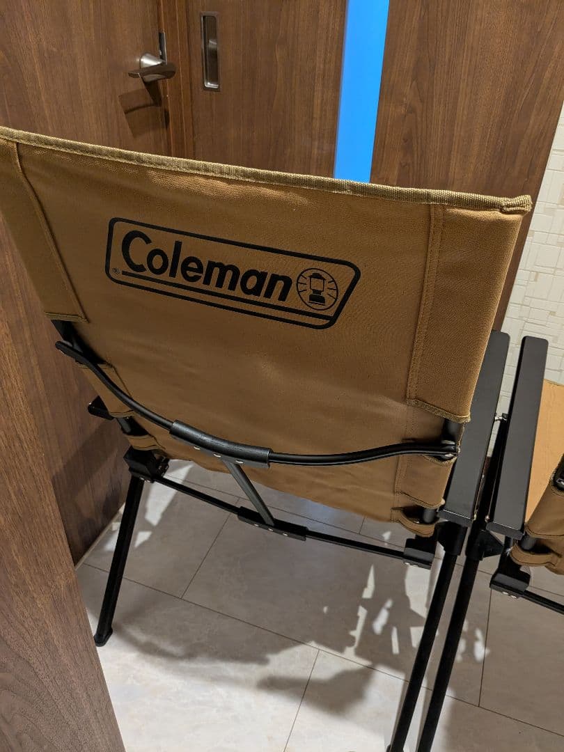 コールマン レイチェア ダルゴールド セット 中古