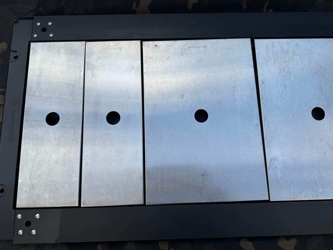 スノーピーク　IGTブラック4ユニット　雪峰祭限定　デーブル