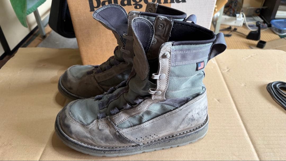 patagonia×Dannerリバーソルト　 ウェーディングブーツ US10