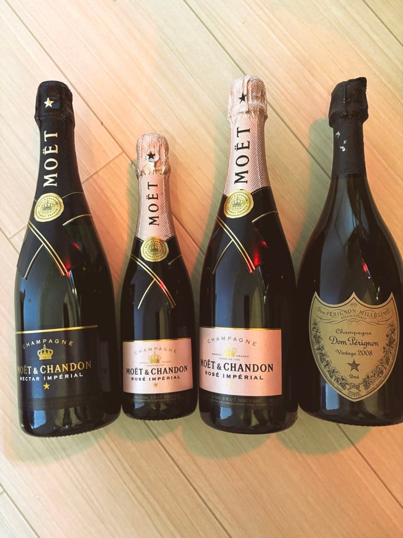 ドンペリ、モエロゼ、モエロゼミニ、モエネクター　まとめ売り