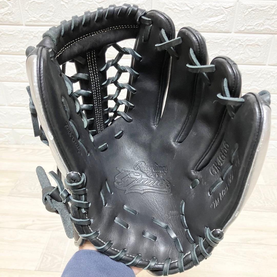 希少　ローリングス　軟式グローブ　ゲーマー　gamer オールラウンド　シルバー