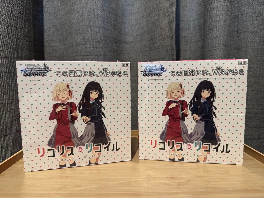 【未開封】　ヴァイスシュヴァルツ リコリス・リコイル 初版 2ボックス