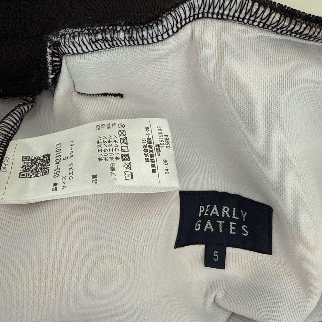 美品パーリーゲイツTACTEEM×Thermotron ロゴリボン柄セットアップ