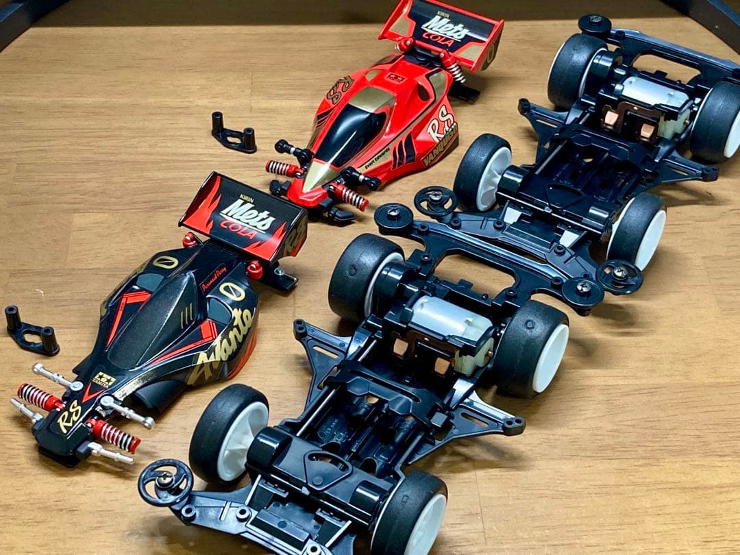 【完成品】キリン メッツ コーラ オリジナル ミニ四駆 2台セット