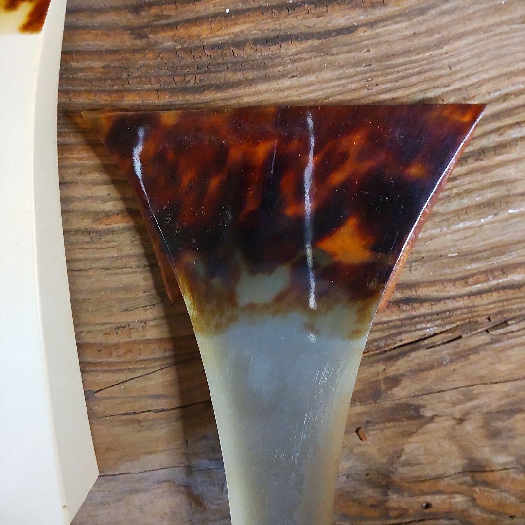 三味線バチ③6本セット、本鼈甲のシール1本有り、