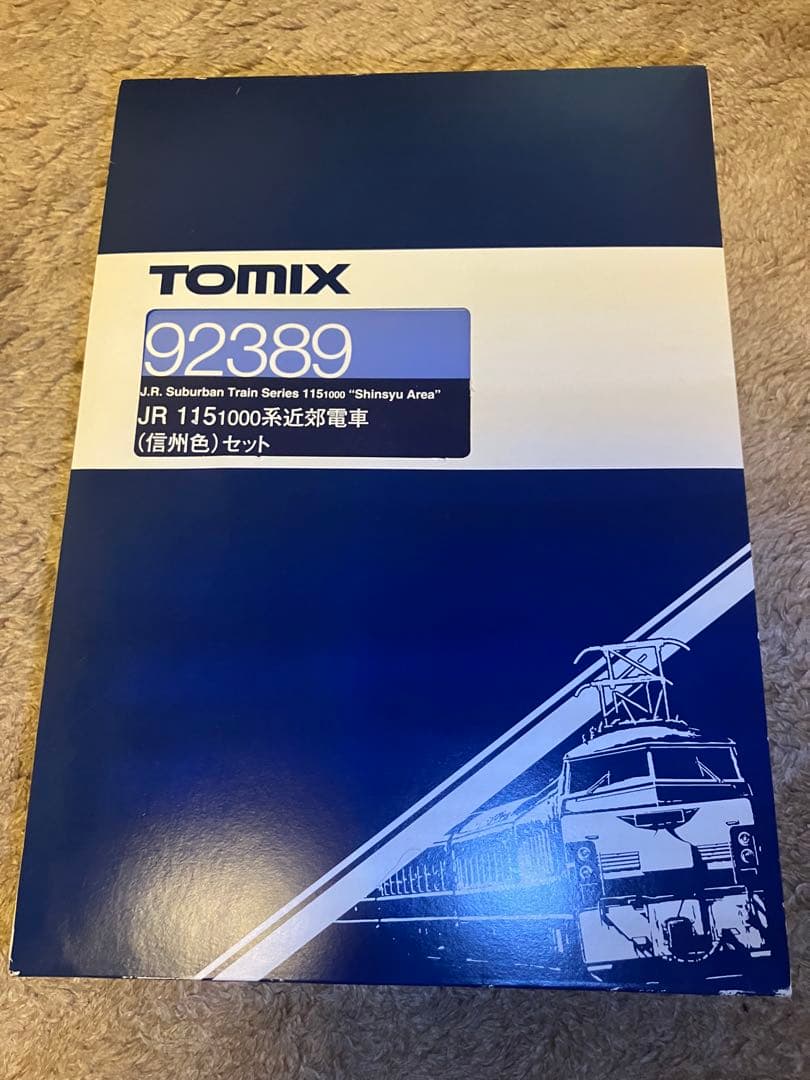 TOMIX 92389 115系1000番台信州色3両編成　中古品