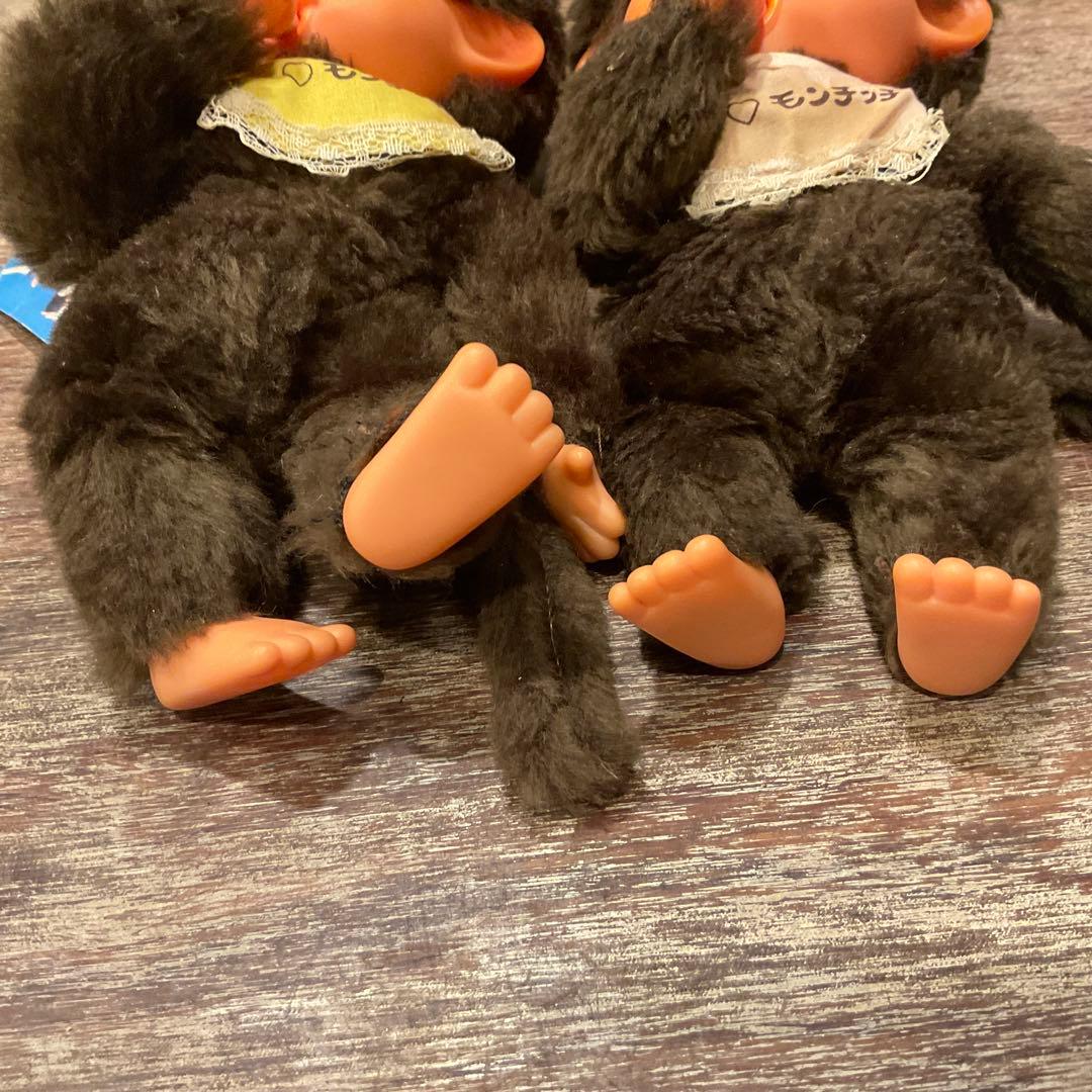 昭和レトロ 初代 ふた子のモンチッチ 当時物 1974 セキグチ ブルーアイ