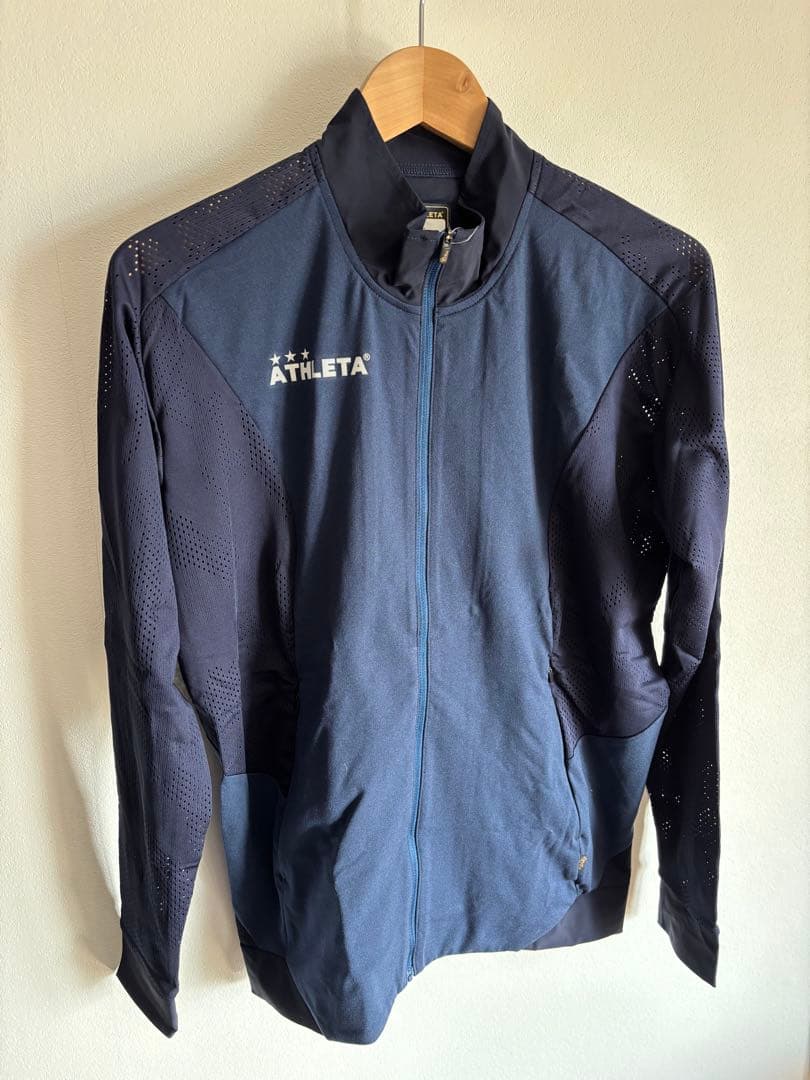 新品! ATHLETA O-REI トレーニングジャガードメッシュジャケット