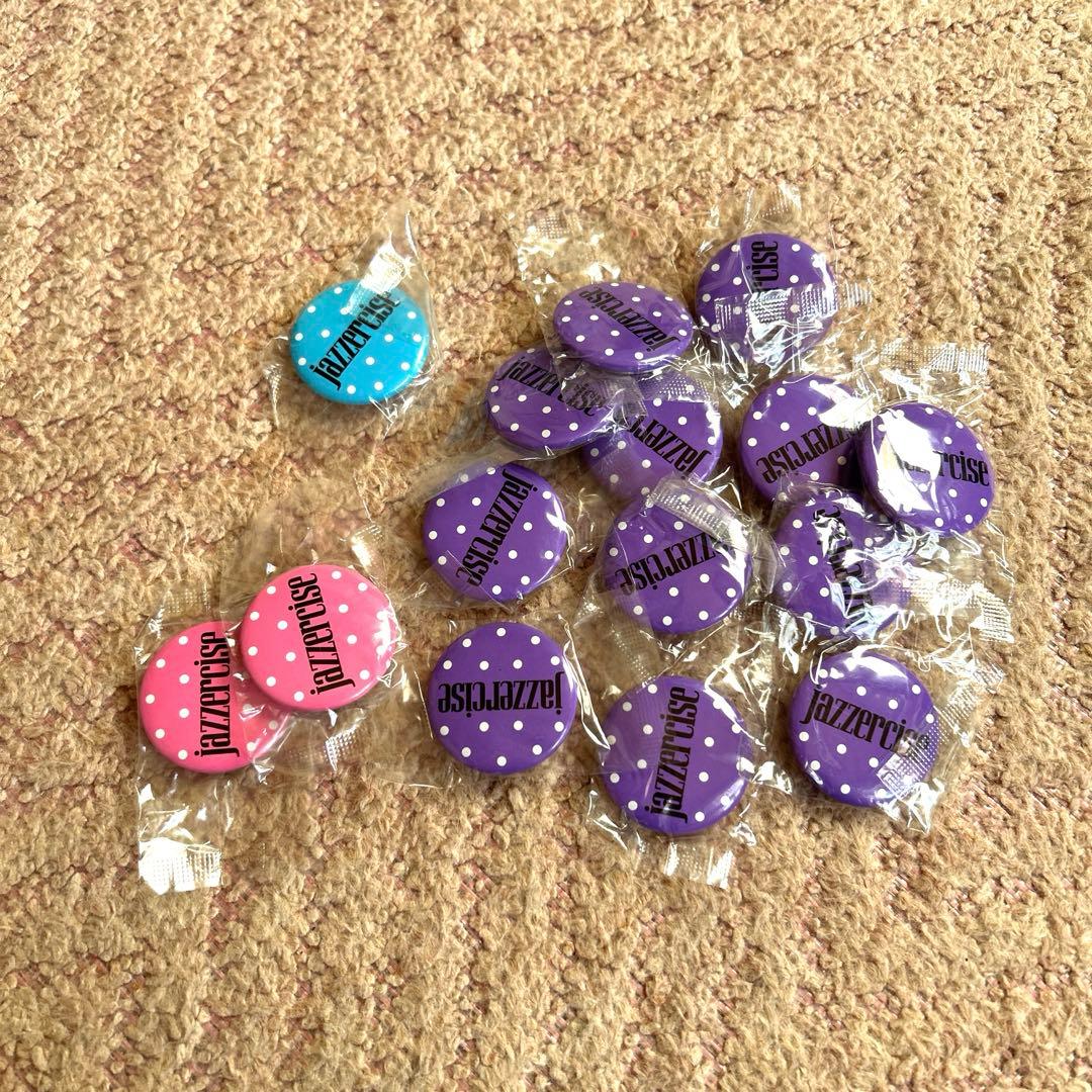 バラ売りOK！！JAZZERCISE缶バッチ②⑤⑥