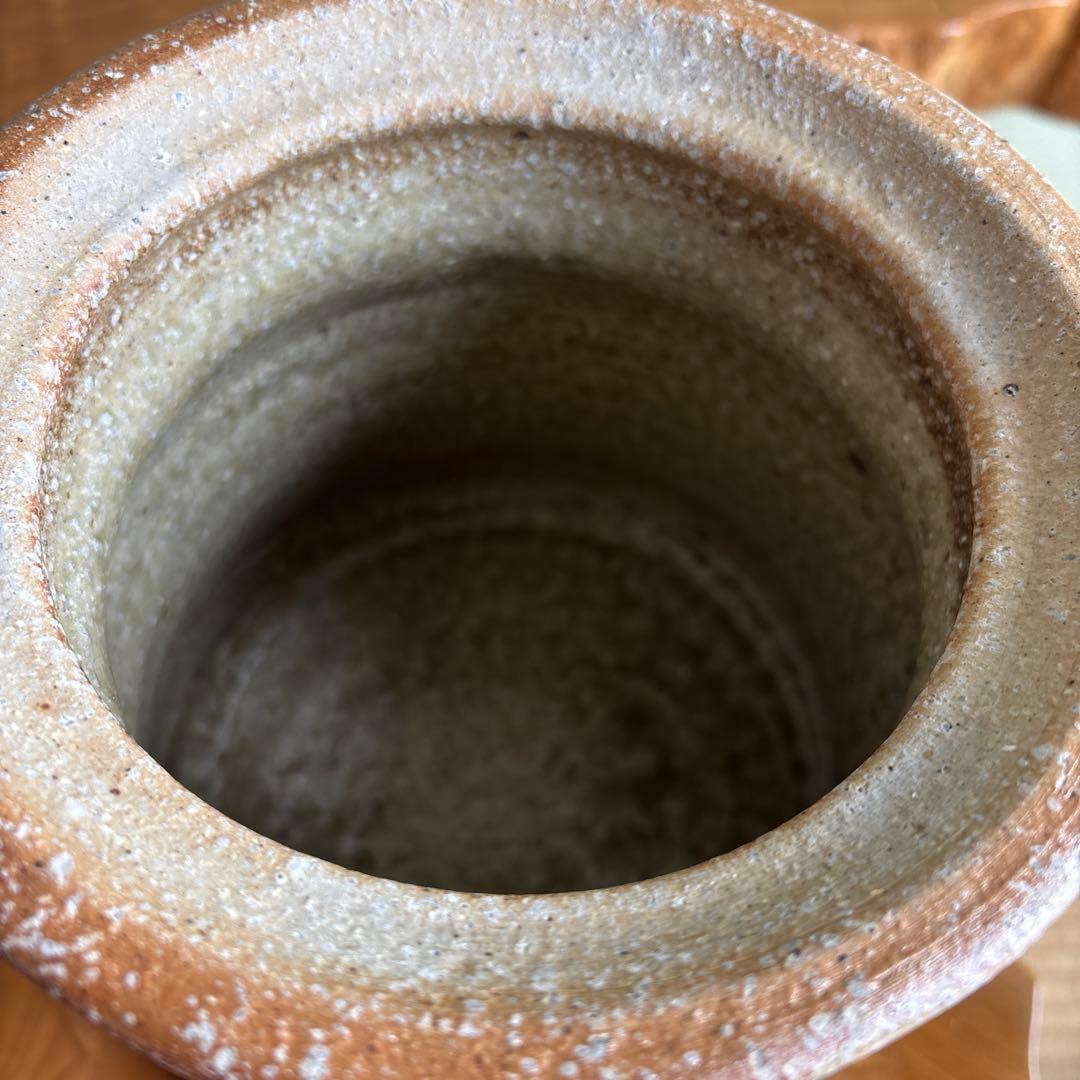 信楽焼 杉本忠（瑞峯）作 水指 茶道具 共箱