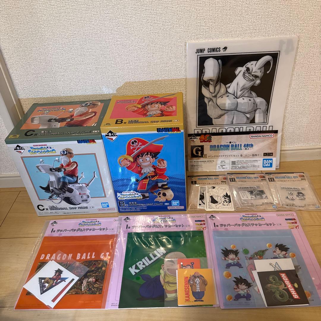 一番くじ　ドラゴンボール　スナップコレクション2、40thドラゴンボール