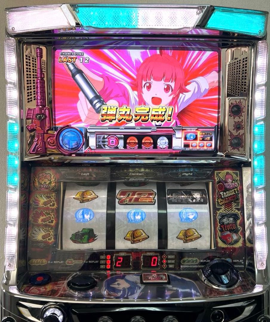 パチスロ実機 スナイパイ 7 2