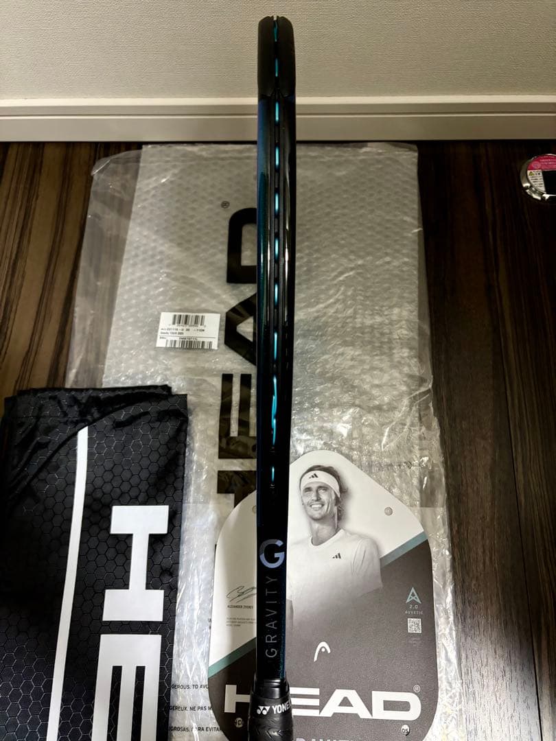 超美品 HEAD グラビティ ツアー Gravity TOUR ラケットケース付