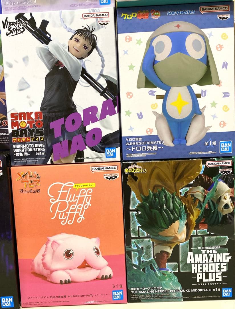 フィギュア等21個セット／フリーレンゴジータアルベドワンピハルヒ遊戯王ジョジョ