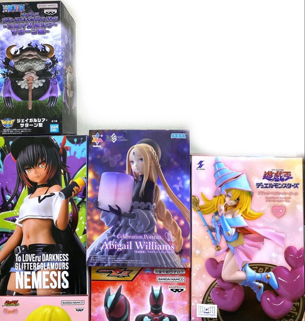 フィギュア等21個セット／フリーレンゴジータアルベドワンピハルヒ遊戯王ジョジョ