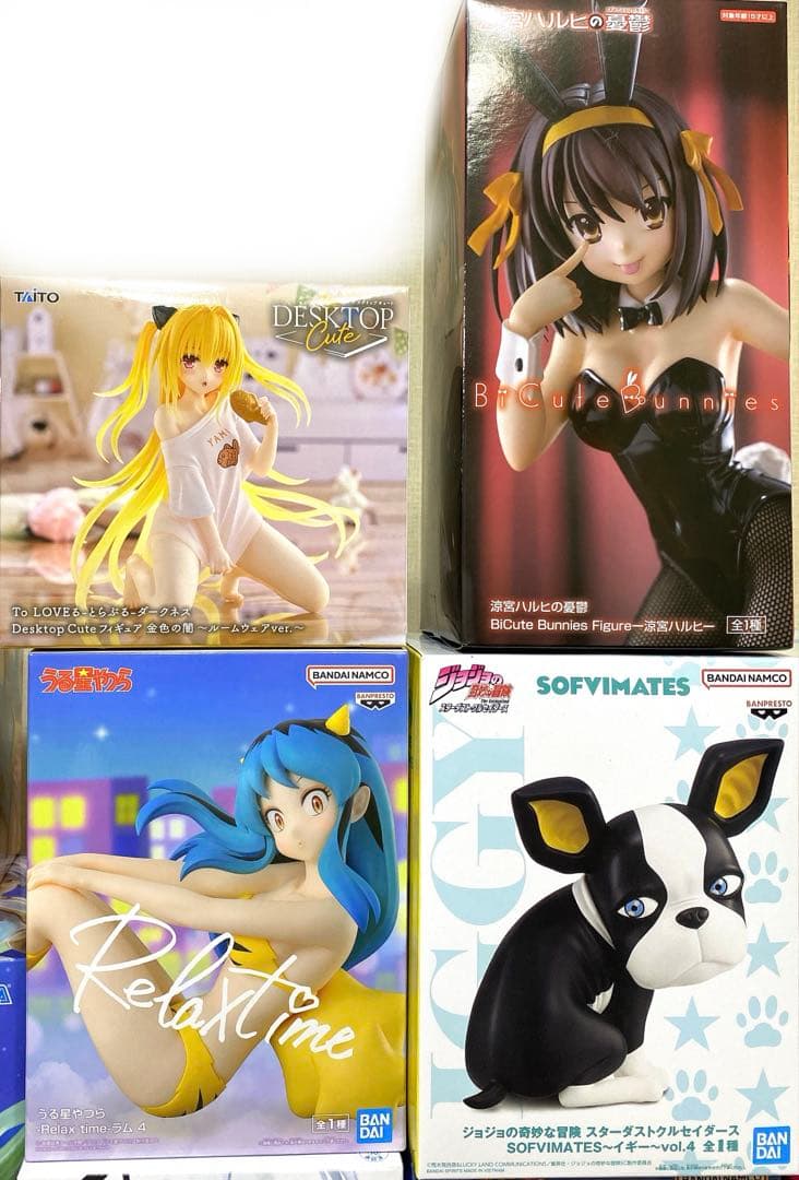 フィギュア等21個セット／フリーレンゴジータアルベドワンピハルヒ遊戯王ジョジョ