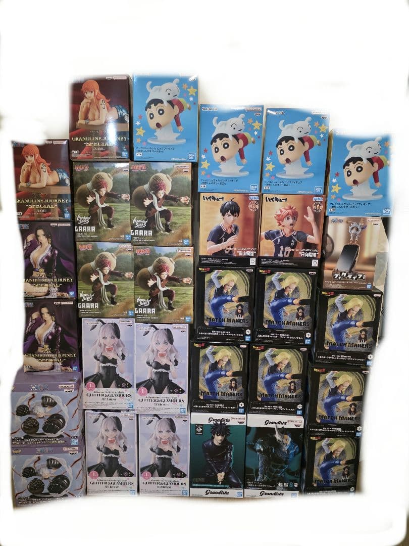 最新プライズフィギュア ドラゴンボール ナルト ワンピース クレヨンしんちゃん