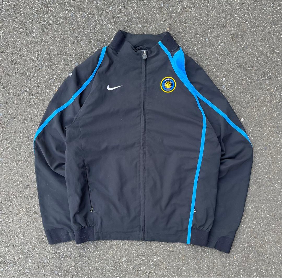 激レア　00s NIKE インテル　セットアップ　ナイロンジャケット