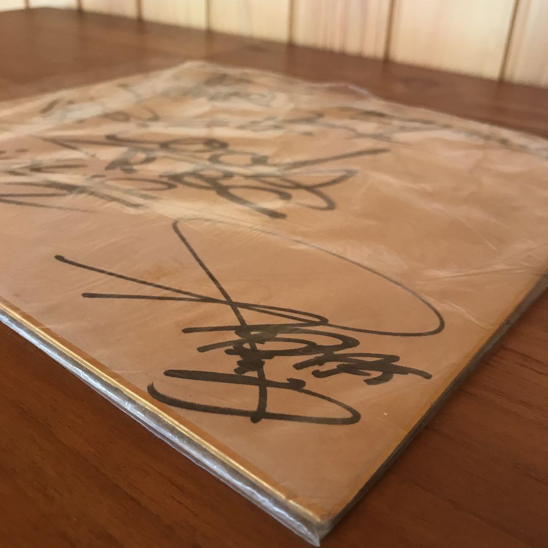 COOLS クールス　直筆サイン色紙