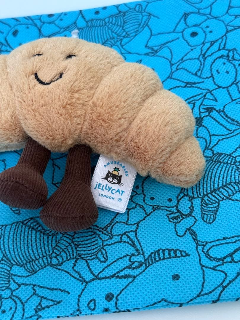 ぬいぐるみ Amuseable croissant bag charms