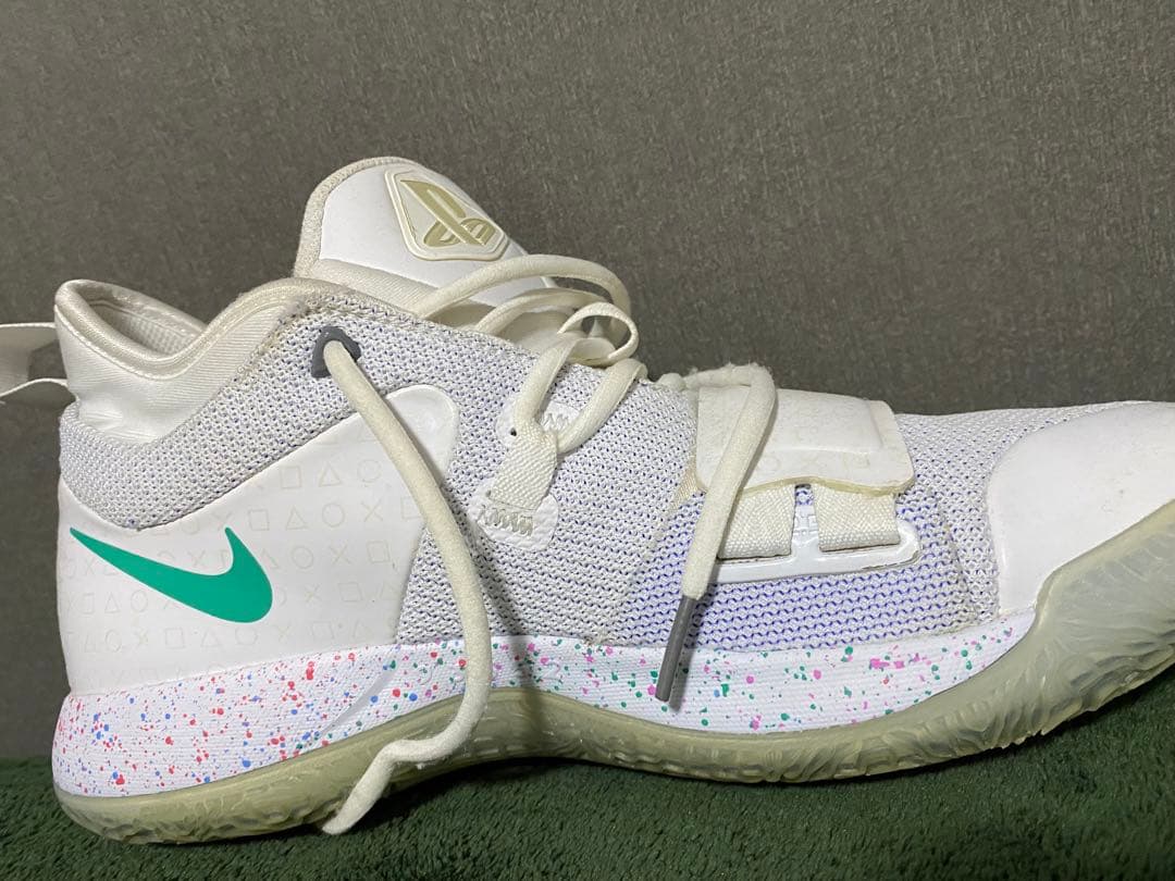 Nike PG2.5 プレイステーション　26.5cm バスケットシューズ 白