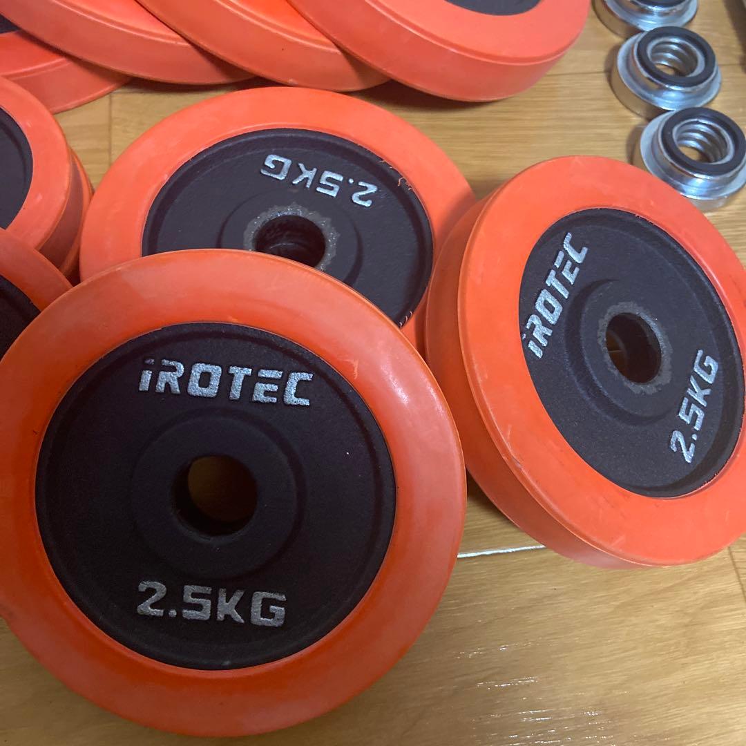 irotec ダンベルプレートセット　60kg