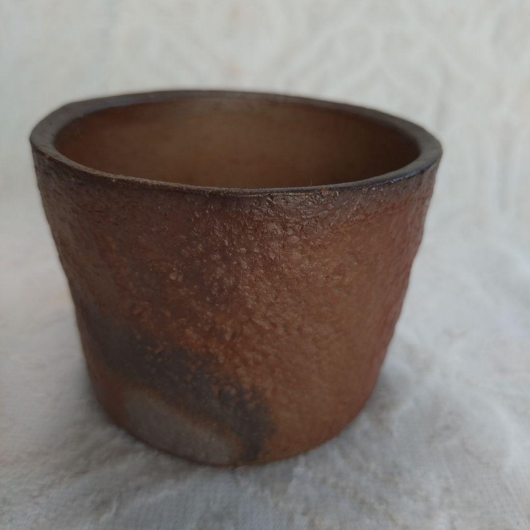 備前焼　平川正二作　酒器(フリーカップ) 2個