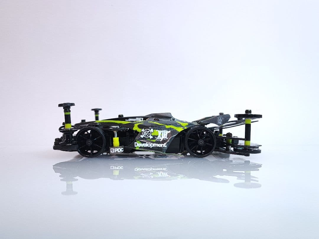 ミニ四駆　完成品　MSフレキ　アバンテ　mkⅢ アズール