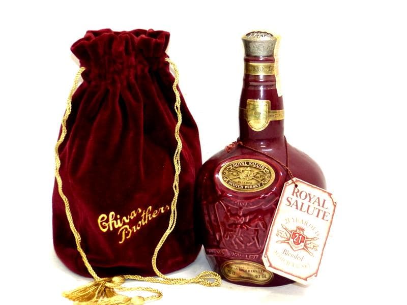 【1968】 SALUTE ロイヤルサルート 21年 赤